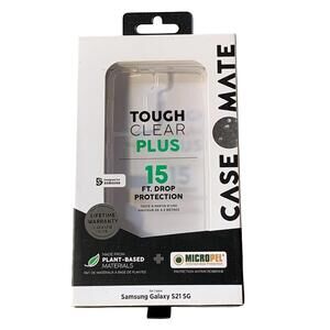 Case-Mate Tough Clear Plus Case for Samsung Galaxy S21 5G Clear 15ft Drop NEW